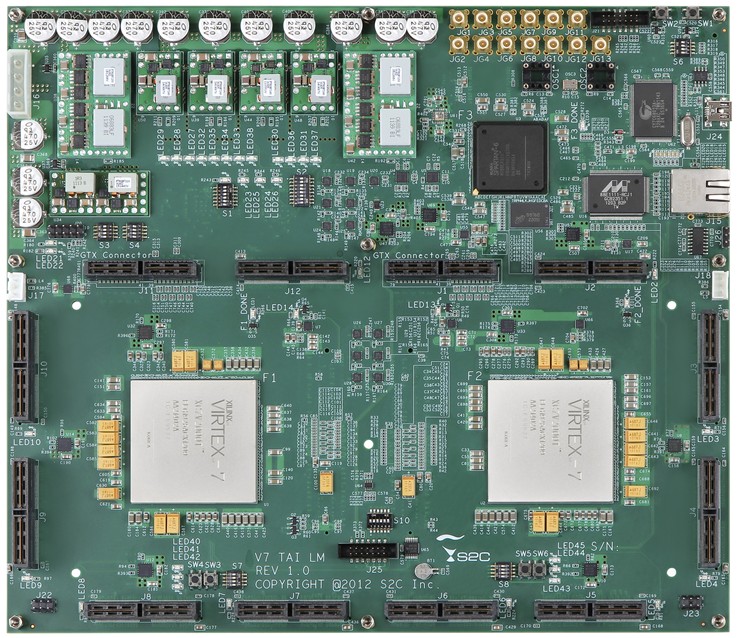 S2C Releases Dual Virtex-7 2000T FPGA Rapid SoC Prototyping Hardware