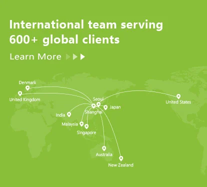 International team serving 600+ global clients