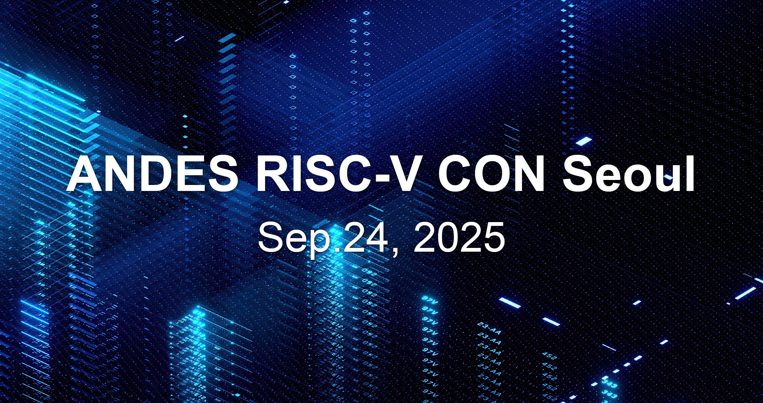 【Finished】ANDES RISC-V CON Seoul