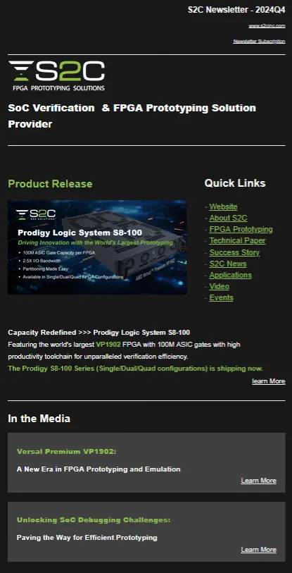 S2C Newsletter – 2024Q4
